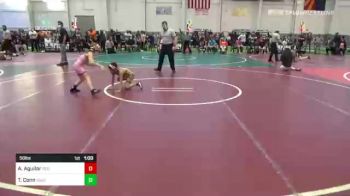 58 lbs Final - Antonio Aguilar, Red Wave vs Tori Conn, Southern Oregon IV