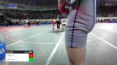 150 lbs Consi Of 32 #2 - Anthony Yu, Central Middle School vs Bennett Sartain, Edmond North