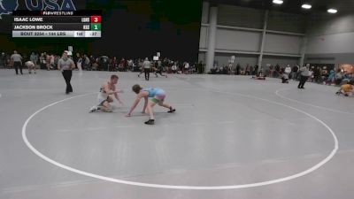 144 lbs Cons. Rd Of 64 - Jackson Brock, Kaiju Grappling Syndicate vs Isaac Lowe, Lake Gibson High School Wrestling