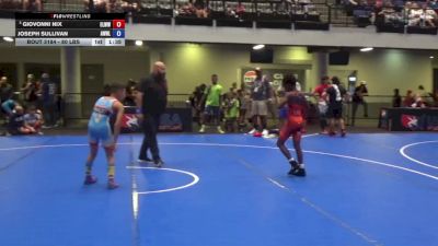 80 lbs Quarters - Giovonni Nix, Englewood Live Wire Wrestling Club vs Joseph Sullivan, Apex Wrestling NYC LLC
