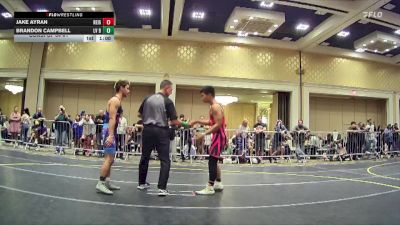 144 lbs Consi Of 64 #1 - Jake Ayran, Reign WC vs Brandon Campbell, Lv Bears