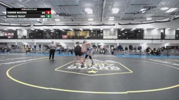184 lbs Cons. Round 1 - Thomas Trout, Case Western Reserve vs Tanner Buxton, Albion