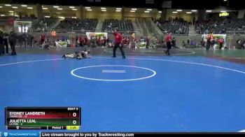 125 lbs Round 3 (4 Team) - Sydney Landreth, Thurston vs Julietta Leal, La Pine