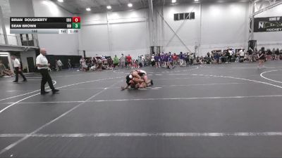 144 lbs Round 4 (6 Team) - Sean Brown, Iron Horse Blue vs Brian Dougherty, Este Built Underground