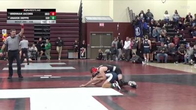 106 lbs Round 3 - Brennan Jacobs, Greene County vs Anakin Deppe, Xavier, Cedar Rapids