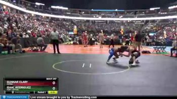 160-3A Cons. Round 2 - Gunnar Clary, Eaton vs Isaac Rodriguez, Fort Lupton