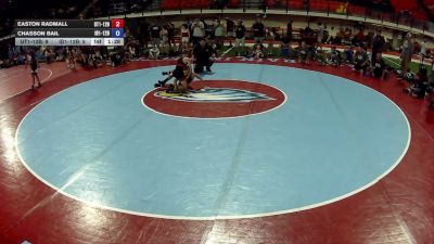 94 lbs Easton Radmall, Utah 1 12U Boys vs Chasson Bail, Idaho 1 12U Boys