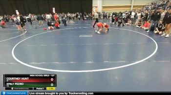 127 lbs Champ. Round 2 - Emily Pedro, TX vs Courtney Hunt, ID