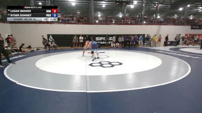 74 kg Champ. Rd Of 16 - Logan Messer, George Mason vs Ryder Downey, Panther Wrestling Club RTC