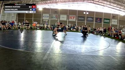 126 lbs Merrick Kustarz, Michigan Blue vs Gavin Phillips, Arkansas