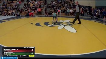 55 lbs Quarterfinal - Calvin Doll, Paynesville vs Roman Kinsella, LITCHFIELD DCL