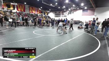 175 lbs Cons. Round 2 - Liam Murphy, West Torrance vs Myles Navarro, Temescal Canyon