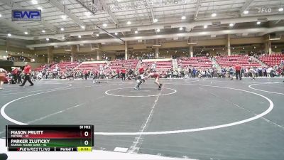 76 lbs Cons. Semi - Mason Pruitt, Matside vs Parker Zluticky, Kansas Young Guns