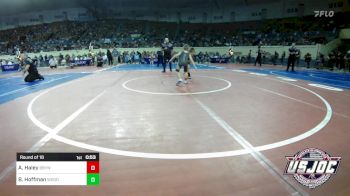 60 lbs Round Of 16 - Archer Haley, Broken Bow Youth Wrestling vs Brody Hoffman, Woodward Youth Wrestling