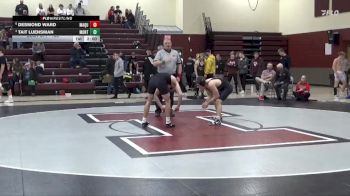 138 lbs 3rd Place Match - Tait Luensman, Monticello vs Desmond Ward, Maquoketa