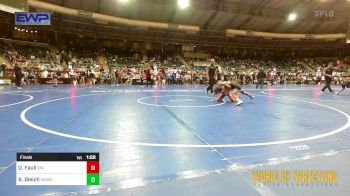 73 lbs Final - Quintin Faull, RedWave Wrestling vs Bradey Bleich, Mat Assassins