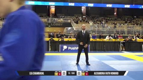Lea Chambadal vs Alexandria Faith Howard 2025 Pan Jiu Jitsu IBJJF Championship