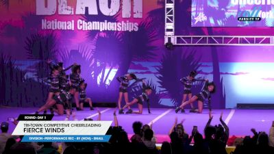 Tri-Town Competitive Cheerleading - Fierce Winds [2024 L1 Performance Rec - 8Y (NON) - Small Day 1] 2024 ACDA Reach the Beach Nationals & Dance Grand Nationals
