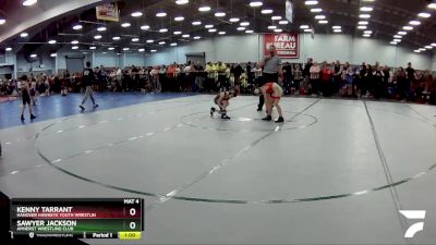 56 lbs Cons. Round 4 - Kenny Tarrant, Hanover Hawkeye Youth Wrestlin vs Sawyer Jackson, Amherst Wrestling Club