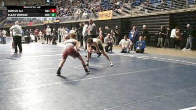 115 lbs Quarterfinal - Benton Alt, Chestnut Ridge vs Slade Horwat, Derry