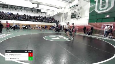 138 lbs Consi Of 4 - Peter Thompson, Orange Lutheran vs Eric Rosario, Birmingham