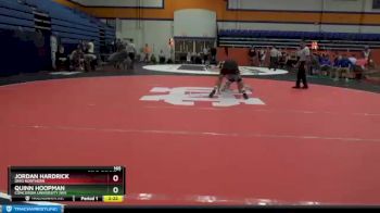 165 lbs Cons. Round 4 - Jordan Hardrick, Ohio Northern vs Quinn Hoopman, Concordia University (WI)