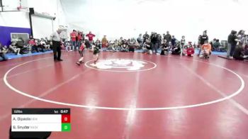 52 lbs Quarterfinal - Anthony Dipaola, New Freedom vs Bradley Snyder, Knoxville