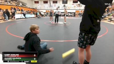 140B Round 3 - Summer Galovich, Thermopolis vs Gabby Dowling, Greybull/Riverside