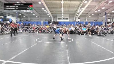 120 lbs Final - Tyson Waughtel, IL vs Karson Shelley, UT