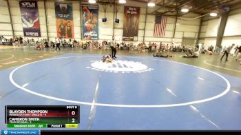64 lbs Rd# 5- 3:45pm Friday Final Pool - Blayden Thompson, Minnesota Funky Singlets vs Cameron Smith, Team Michigan