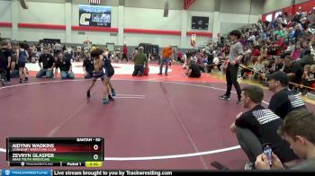 50 lbs Cons. Round 2 - Aidynn Wadkins, Lionheart Wrestling Club vs Zevryn Glasper, Arab Youth Wrestling