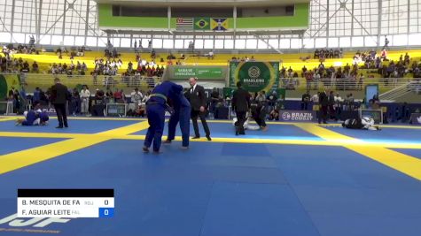 BERNADO MESQUITA DE FARIAS SILVA vs FELIPE AGUIAR LEITE 2023 Brasileiro Jiu-Jitsu IBJJF