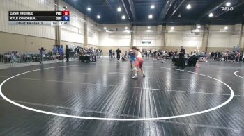 144 lbs Quarterfinal - Cash Trujillo, Ponte Vedra High School vs Kyle Condella, Conch Republic Wrestling Club