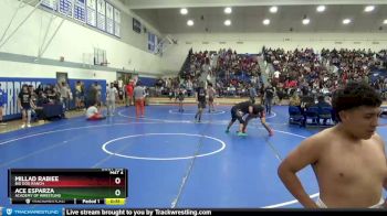 195 lbs Cons. Round 3 - Ace Esparza, Academy Of Wrestling vs Millad Rabiee, Big Dog Ranch