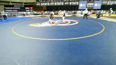 Boys 1B/2B 175 Cons. Round 1 - Marlon Aparicio, Wahkiakum vs Dominic Cano, Rainier
