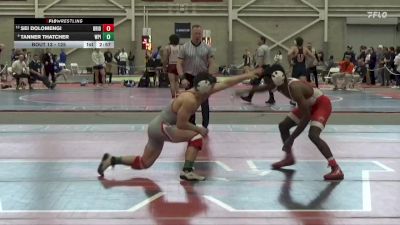 125 lbs Champ. Round 1 - Sei Dolomengi, Bridgewater State vs Tanner Thatcher, Worcester Polytechnic