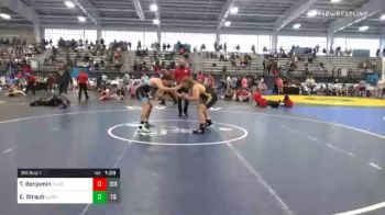 220 lbs Prelims - Tyler Benjamin, Team Thunder vs Evan Straub, Team Claws Red