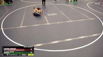 106 lbs Cons. Round 5 - Sloan Otto, Minnesota vs Jacob Lehman, Scott West Panthers Wrestling Club