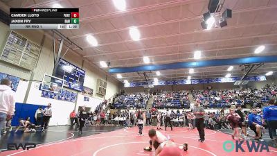 110 lbs Rr Rnd 1 - Camden Lloyd, Port City vs Jaxon Fry, Raw Wrestling Club