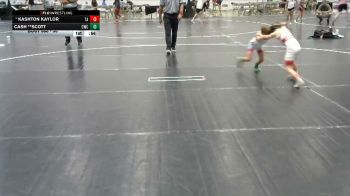 50 lbs 1st Place Match - Kashton Kaylor, Team Aggression vs Cash **Scott, Cowboy Wrestling Club