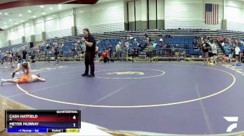 132 lbs Quarterfinal - Cash Hatfield, IA vs Meyer Murray, MI