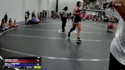 185 lbs Round 6 (8 Team) - Ariana Soto, FIWC Sassy Lassies vs Bella Winfrey, Full Circle