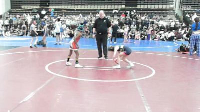 55 kg Rr Rnd 1 - Laurel Arnott, NewWhale Teel - Girls vs Xzonnah Hawkins, NewWhale Purple - Girls