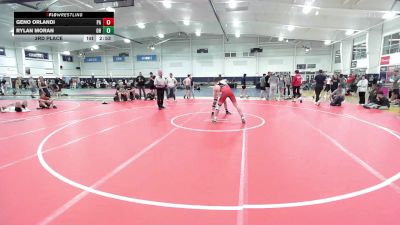 C-160 lbs 3rd Place - Geno Orlandi, PA vs Rylan Moran, OH