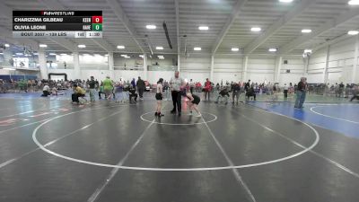 139 lbs Quarterfinal - Charizzma Gilbeau, Keene vs Olivia Leone, Haverhill