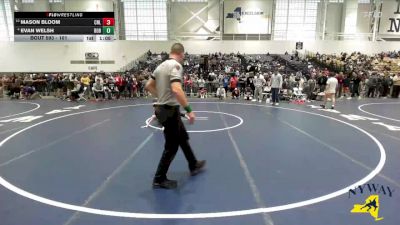 101 lbs Champ. Round 2 - Mason Bloom, Club Not Listed vs Evan Welsh, Journeymen Wrestling Club