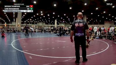 157 lbs Round 2 (6 Team) - Luke Richardson, Team Mat Clash vs Bryson Thompson, VSUS Athletics RTC