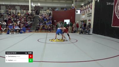 138 lbs Consi Of 16 #2 - John Zarbatany, Providence Day School vs Chancellor Haber, Jesuit High School - Tampa