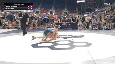 132 lbs Champ. Rd Of 128 - Vince Jasinski, IL vs Colin Kuhn, MI