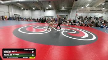 170 lbs Champ. Round 1 - Madeline Junker, North Platte vs Abbigail Wold, Canon City